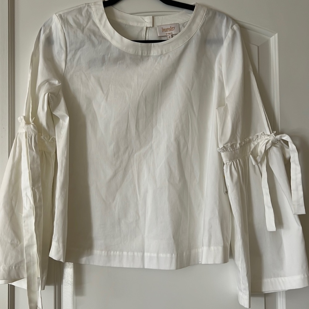 Laundry by shelli Segal white top
